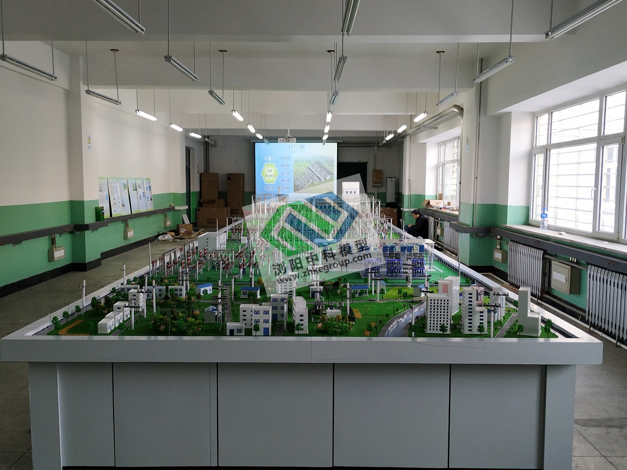 辽宁工业大学电力系统仿真操作演示模型