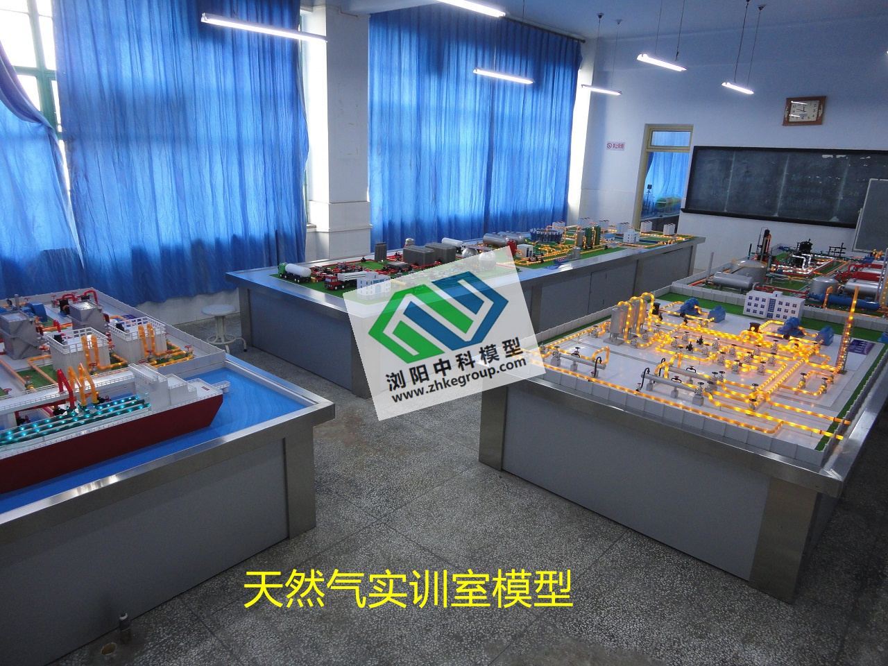 城镇燃气供用及管网实训模型