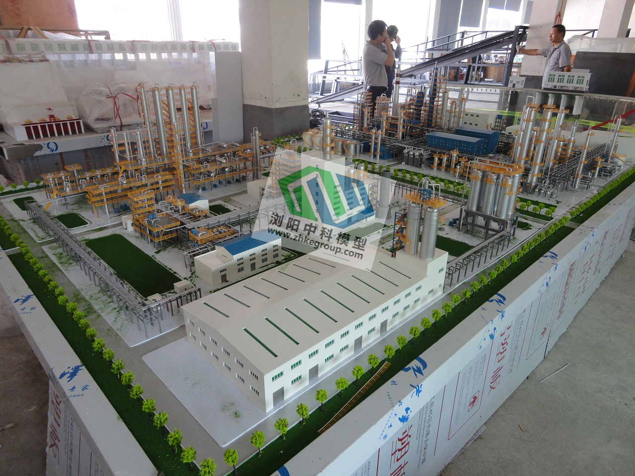 沈阳化工集团化工厂模型