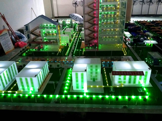 广东环境保护学院城市给排水系统模型 广东环境保护学院城市给排水系统模型